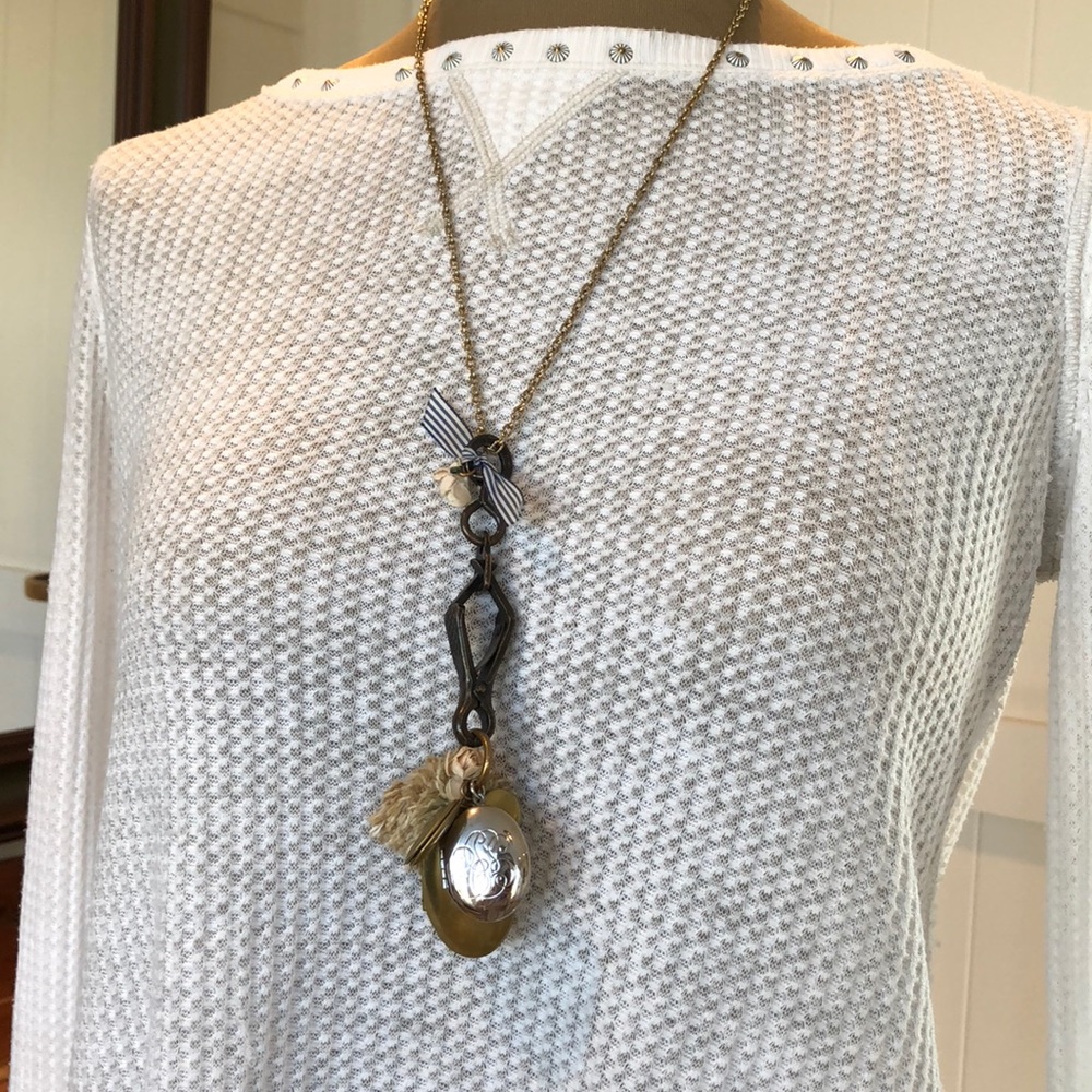 Locket necklace Anthropologie